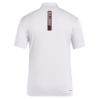 Men's adidas White Mississippi State Bulldogs Coaches Polo