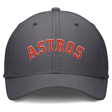 Men's Nike Charcoal Houston Astros Swoosh Performance Flex Hat