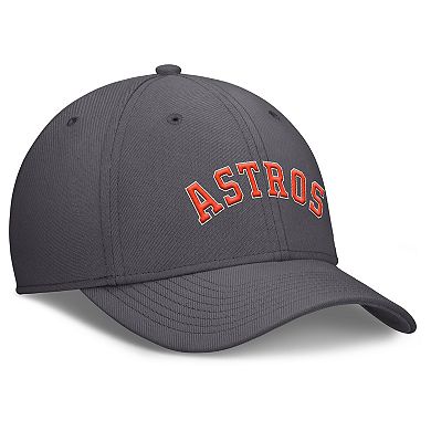 Men's Nike Charcoal Houston Astros Swoosh Performance Flex Hat