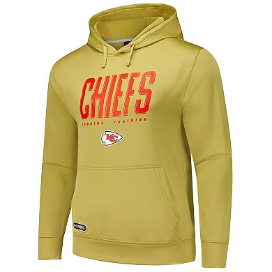 Men's Gold Kansas City Chiefs Top Ranked Pullover Hoodie