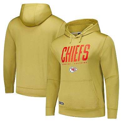 Men's Gold Kansas City Chiefs Top Ranked Pullover Hoodie