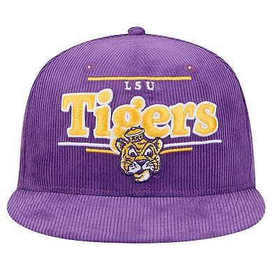Men's New Era Purple LSU Tigers Display 9FIFTY Snapback Hat