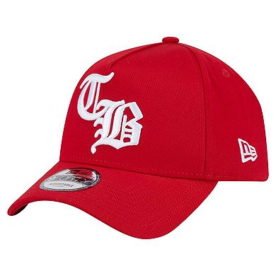 Men's New Era Red Tampa Bay Buccaneers Mystic 9FORTY A-Frame Adjustable Hat