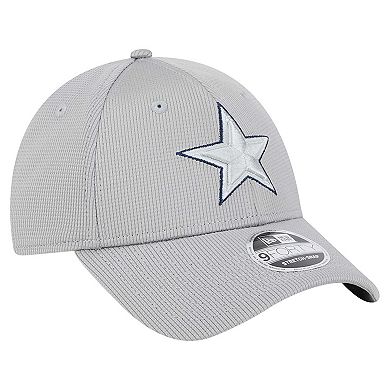 Men's New Era Gray Dallas Cowboys Pivot 9FORTY Adjustable Hat
