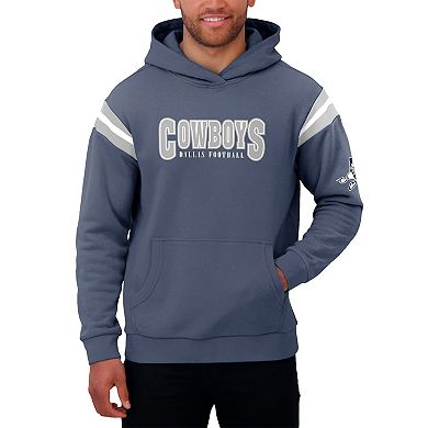 Men's Darius Rucker Collection by Fanatics Navy Dallas Cowboys Throwback Pullover Hoodie