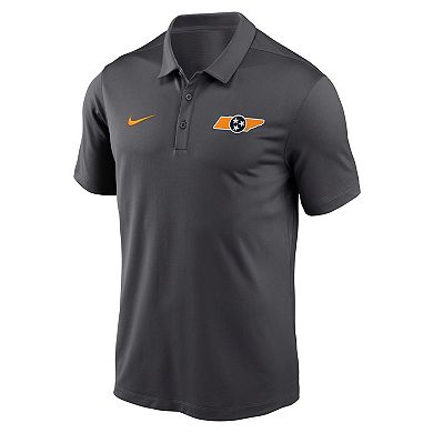 Men's Nike Anthracite Tennessee Volunteers Franchise Polo