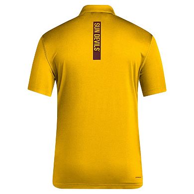 Men's adidas Gold Arizona State Sun Devils Coaches Polo