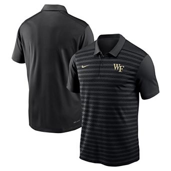 Men's Nike Black Wake Forest Demon Deacons 2024/25 Sideline Victory Coaches Performance Polo
