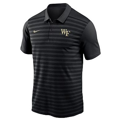 Men's Nike Black Wake Forest Demon Deacons 2024/25 Sideline Victory Coaches Performance Polo