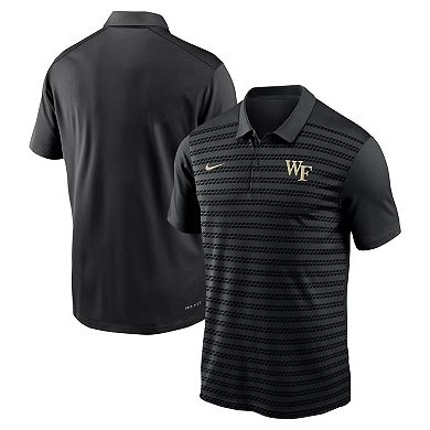 Men's Nike Black Wake Forest Demon Deacons 2024/25 Sideline Victory Coaches Performance Polo