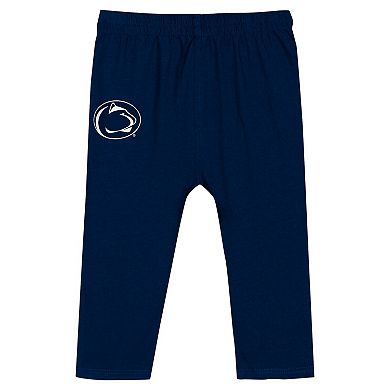 Newborn & Infant Penn State Nittany Lions Double Up Long Sleeve Bodysuit & Pant Set