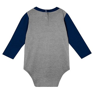 Newborn & Infant Penn State Nittany Lions Double Up Long Sleeve Bodysuit & Pant Set