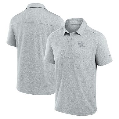 Men's Fanatics Gray Kentucky Wildcats Performance Polo