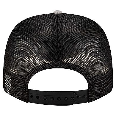 Men's New Era Heather Gray Nashville SC 9SEVENTY COOLERA Stretch-Snap Adjustable Hat