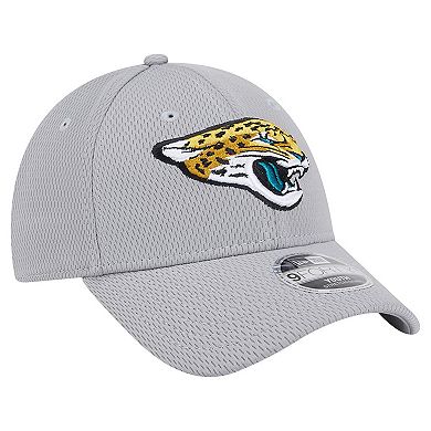 Youth New Era Gray Jacksonville Jaguars Main 9FORTY Adjustable Hat