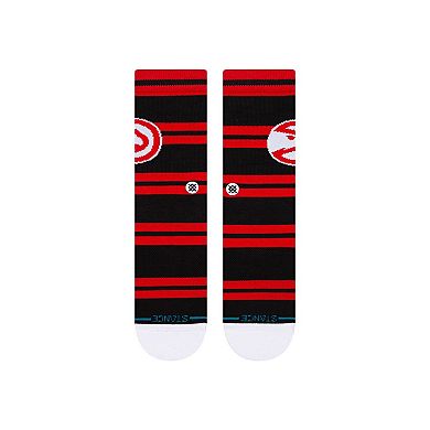 Unisex Stance Atlanta Hawks Prep Stripe Crew Sock