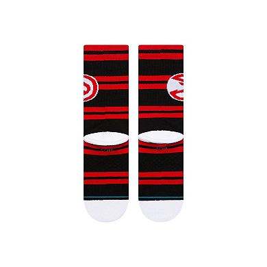 Unisex Stance Atlanta Hawks Prep Stripe Crew Sock