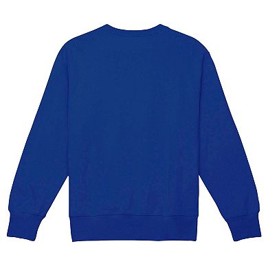 Men's Mitchell & Ness Navy New England Patriots Basic Fleece Pullover Sweatshirt