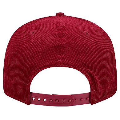 Men's New Era Cardinal Arkansas Razorbacks Display 9FIFTY Snapback Hat