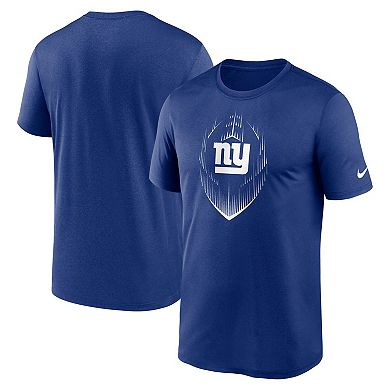 Men's Nike Royal New York Giants Big & Tall Blitz Legend Icon T-Shirt
