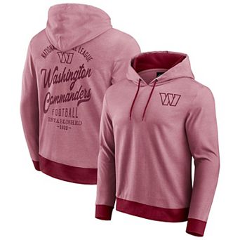 Men's Darius Rucker Collection by Fanatics Burgundy Washington Commanders Tonal Knit Pullover Hoodie