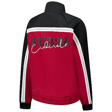 Women's G-III 4Her by Carl Banks Cardinal Arizona Cardinals Post Game Full-Zip Track Jacket