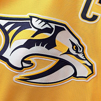Men's Fanatics Ryan O'Reilly Yellow Nashville Predators Home Premium Jersey