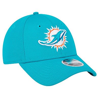 Toddler New Era Aqua Miami Dolphins Main 9FORTY Adjustable Hat
