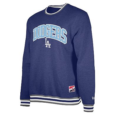 Men's New Era Royal Los Angeles Dodgers Father's Day Pullover Sweatshirt
