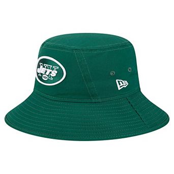 Men's New Era Green New York Jets Main Bucket Hat