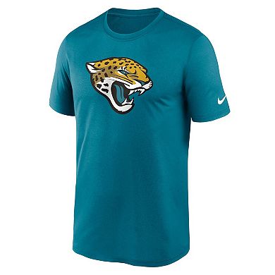 Men's Nike Teal Jacksonville Jaguars Legend Logo Performance T-Shirt