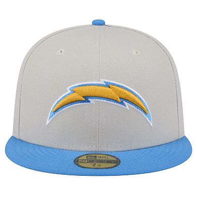 Men's New Era Los Angeles Chargers Stoney 59FIFTY Fitted Hat
