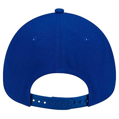 Men's New Era Blue St. Louis Blues Core A-Frame 9FORTY Adjustable Hat