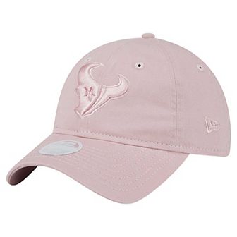 Women's New Era Light Pink Houston Texans Main 9TWENTY Adjustable Hat Main 9TWENTY Adjustable Hat