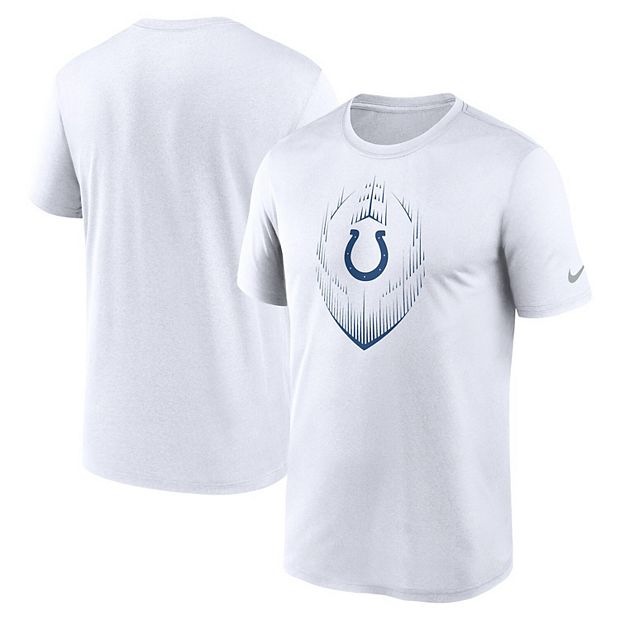 Men s Nike White Indianapolis Colts Primetime Legend Icon Performance T Shirt