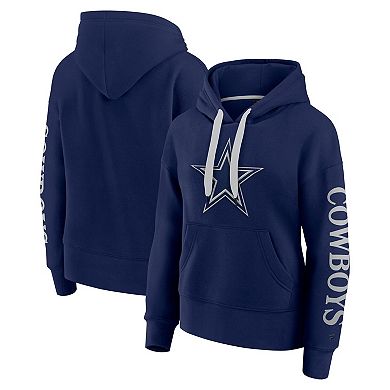 Women's Fanatics Navy Dallas Cowboys Elements Next Pullover Hoodie