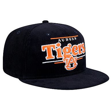 Men's New Era Navy Auburn Tigers Display 9FIFTY Snapback Hat