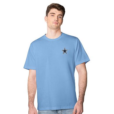 Men's Margaritaville Light Blue Dallas Cowboys Flip Flop T-Shirt