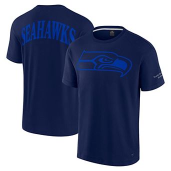 Unisex Fanatics College Navy Seattle Seahawks Elements Iconic T-Shirt