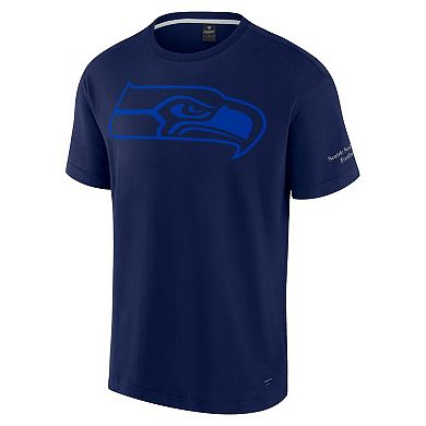 Unisex Fanatics College Navy Seattle Seahawks Elements Iconic T-Shirt