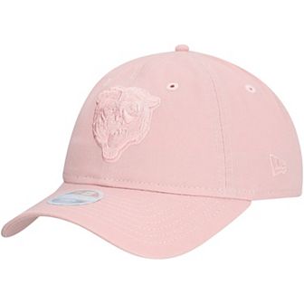 Women's New Era Light Pink Chicago Bears Main 9TWENTY Adjustable Hat