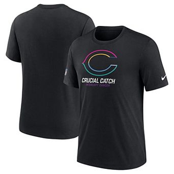 Men's Nike Black Chicago Bears 2024 NFL Crucial Catch T-Shirt