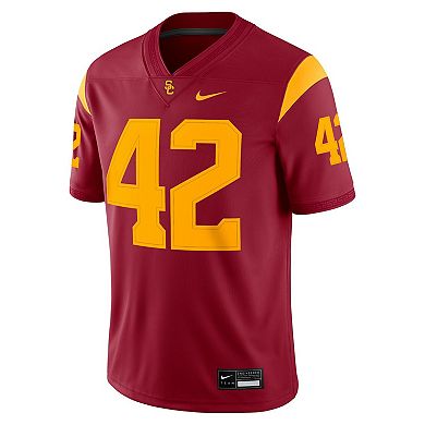 Men's Nike Ronnie Lott Cardinal USC Trojans Alumni Game Jersey