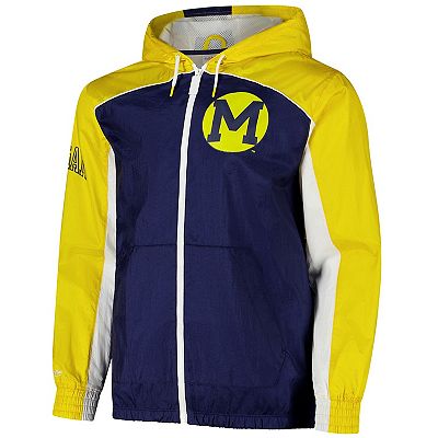 Men's Mitchell & Ness Navy Michigan Wolverines Big Shot Premium