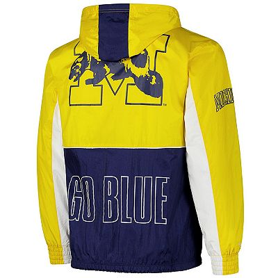 Men's Mitchell & Ness Navy Michigan Wolverines Big Shot Premium