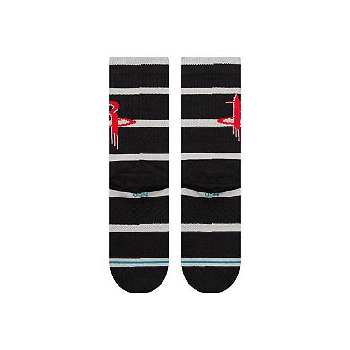 Unisex Stance Houston Rockets Prep Stripe Crew Sock