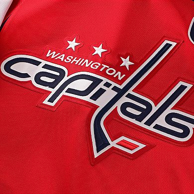 Men's Fanatics Tom Wilson Red Washington Capitals Home Premium Jersey