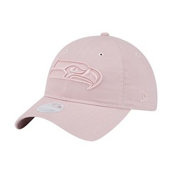 Women's New Era Light Pink Seattle Seahawks Main 9TWENTY Adjustable Hat Main 9TWENTY Adjustable Hat