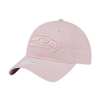 Women's New Era Light Pink Seattle Seahawks Main 9TWENTY Adjustable Hat Main 9TWENTY Adjustable Hat