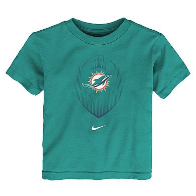 Toddler Nike Aqua Miami Dolphins Legend Icon Performance T-Shirt